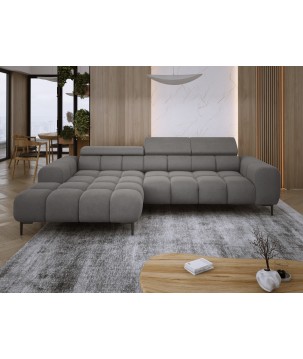 Narożnik PLAZA MINI wolnostojący Lewostronny w tkaninie Promocyjnej APHRODITE 22 WERSAL