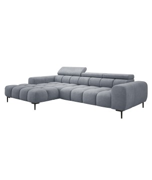 Narożnik PLAZA MINI wolnostojący Lewostronny w tkaninie CLOUD 82 WERSAL