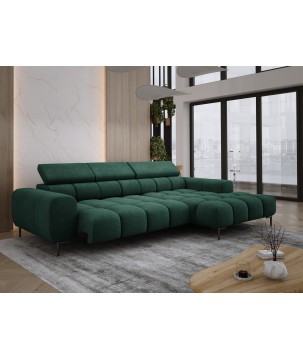 Narożnik PLAZA MINI wolnostojący Prawostronny w tkaninie CLOUD 39 WERSAL