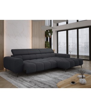Narożnik PLAZA MINI wolnostojący Prawostronny w tkaninie Promocyjnej APHRODITE 23 WERSAL