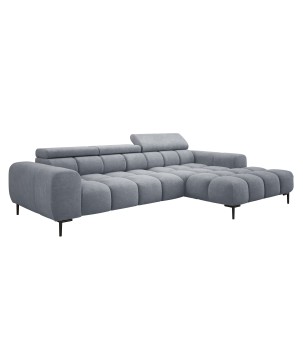 Narożnik PLAZA MINI wolnostojący Prawostronny w tkaninie CLOUD 82 WERSAL