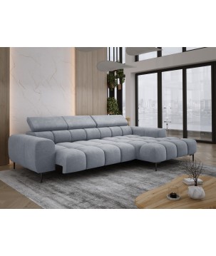 Narożnik PLAZA MINI wolnostojący Prawostronny w tkaninie CLOUD 82 WERSAL