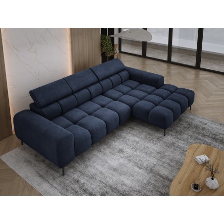 Narożnik PLAZA MINI wolnostojący Prawostronny w tkaninie CLOUD 79 WERSAL