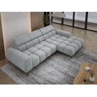 Narożnik PLAZA MINI wolnostojący Prawostronny w tkaninie CLOUD 81 WERSAL