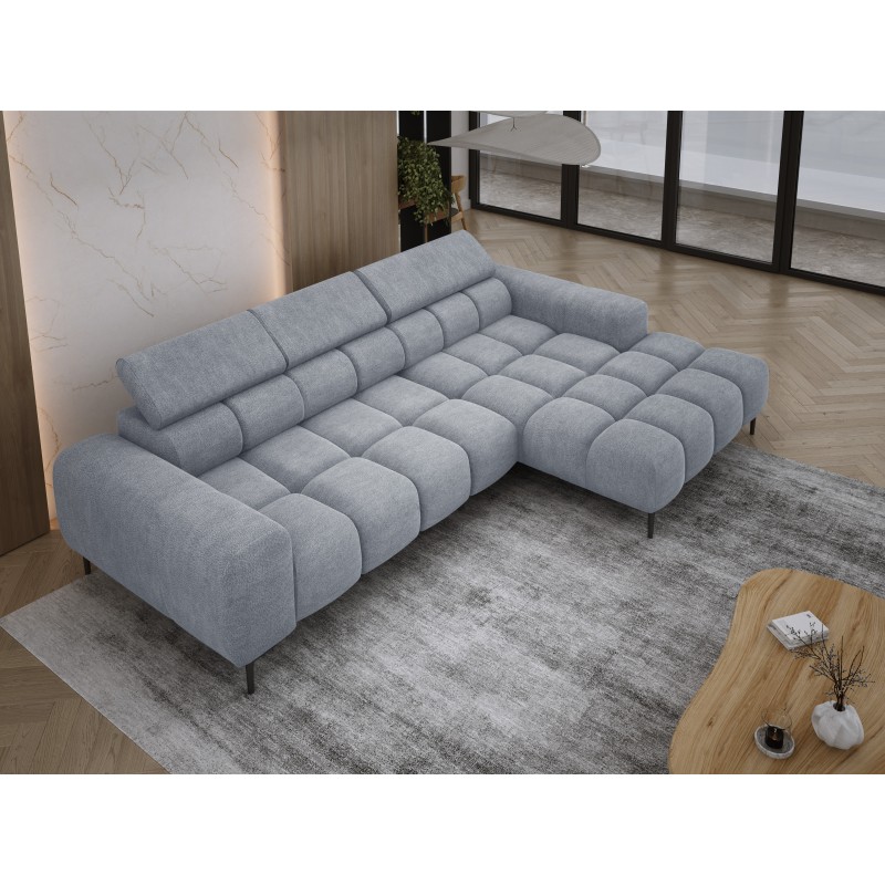 Narożnik PLAZA MINI wolnostojący Prawostronny w tkaninie CLOUD 82 WERSAL