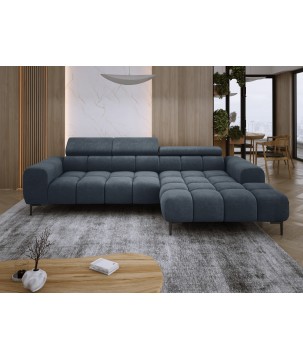 Narożnik PLAZA MINI wolnostojący Prawostronny w tkaninie CLOUD 97 WERSAL