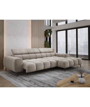 Narożnik PLAZA MINI wolnostojący Prawostronny w tkaninie EDEN 04 WERSAL