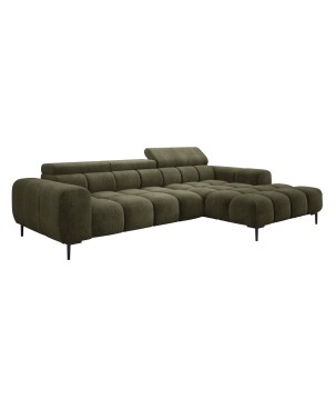 Narożnik PLAZA MINI wolnostojący Prawostronny w tkaninie EDEN 12 WERSAL