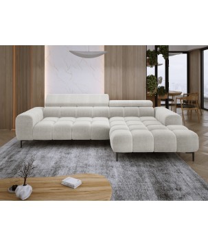 Narożnik PLAZA MINI wolnostojący Prawostronny w tkaninie EDEN 01 WERSAL