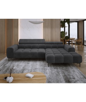 Narożnik PLAZA MINI wolnostojący Prawostronny w tkaninie EDEN 21 WERSAL