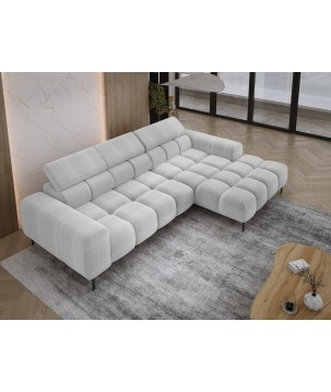 Narożnik PLAZA MINI wolnostojący Prawostronny w tkaninie EDEN 17 WERSAL