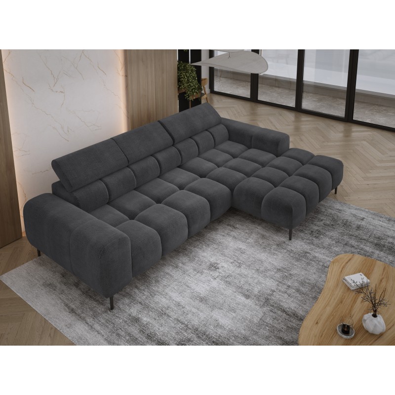 Narożnik PLAZA MINI wolnostojący Prawostronny w tkaninie EDEN 21 WERSAL
