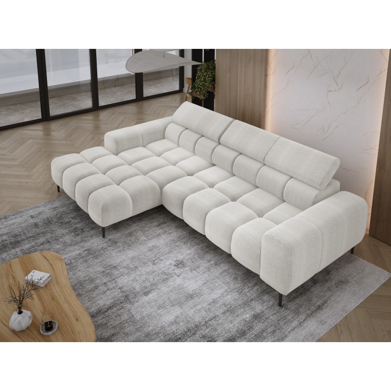 Narożnik PLAZA MINI wolnostojący Lewostronny w tkaninie EDEN 01 WERSAL