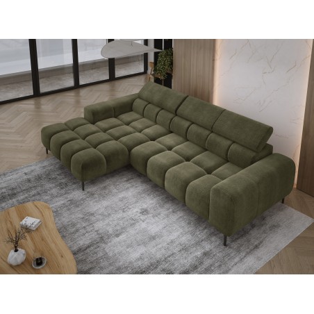 Narożnik PLAZA MINI wolnostojący Lewostronny w tkaninie EDEN 12 WERSAL