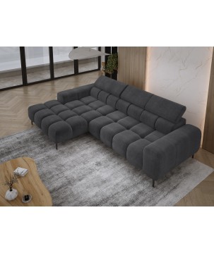 Narożnik PLAZA MINI wolnostojący Lewostronny w tkaninie EDEN 21 WERSAL