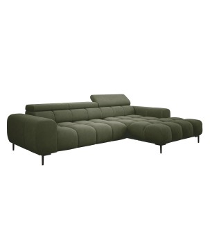 Narożnik PLAZA MINI wolnostojący Prawostronny w tkaninie Promocyjnej APHRODITE 12 WERSAL