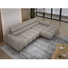 Narożnik PLAZA MINI wolnostojący Prawostronny w tkaninie Promocyjnej APHRODITE 04 WERSAL