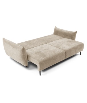 Sofa ADEL z funkcja spania i pojemnikiem BEŻOWY OVER THE HORIZON 08