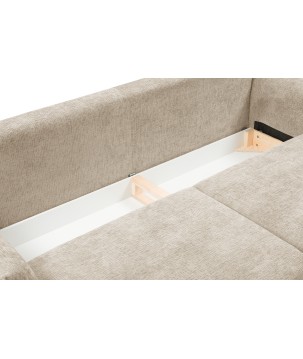 Sofa ADEL z funkcja spania i pojemnikiem BEŻOWY OVER THE HORIZON 08