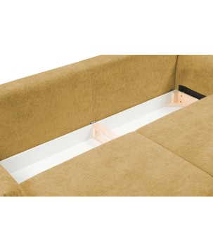 Sofa ADEL z funkcja spania i pojemnikiem ZŁOTY OVER THE HORIZON 54