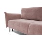 Sofa ADEL z funkcja spania i pojemnikiem BRUDNY RÓŻ OVER THE HORIZON 64
