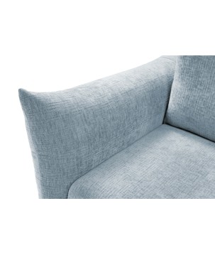 Sofa ADEL z funkcja spania i pojemnikiem BŁĘKITNY OVER THE HORIZON 70