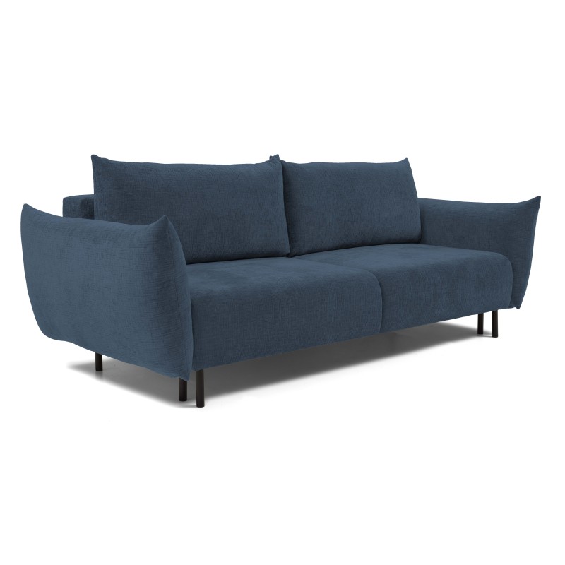 Sofa ADEL z funkcja spania i pojemnikiem NIEBIESKI OVER THE HORIZON 77