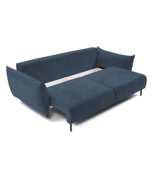 Sofa ADEL z funkcja spania i pojemnikiem NIEBIESKI OVER THE HORIZON 77