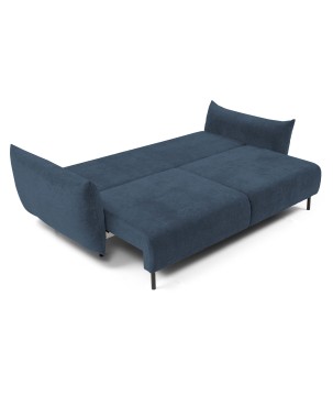 Sofa ADEL z funkcja spania i pojemnikiem NIEBIESKI OVER THE HORIZON 77