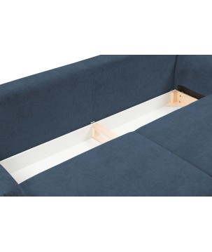 Sofa ADEL z funkcja spania i pojemnikiem NIEBIESKI OVER THE HORIZON 77