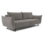 Sofa ADEL z funkcja spania i pojemnikiem JASNY GRAFIT OVER THE HORIZON 90