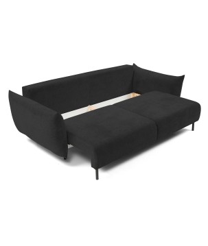 Sofa ADEL z funkcja spania i pojemnikiem CIEMNY GRAFIT OVER THE HORIZON 99