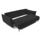 Sofa ADEL z funkcja spania i pojemnikiem CIEMNY GRAFIT OVER THE HORIZON 99