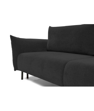 Sofa ADEL z funkcja spania i pojemnikiem CIEMNY GRAFIT OVER THE HORIZON 99