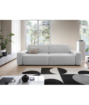 Sofa BOULI z funkcja spania i pojemnikiem POPIELATY RAVEN 06