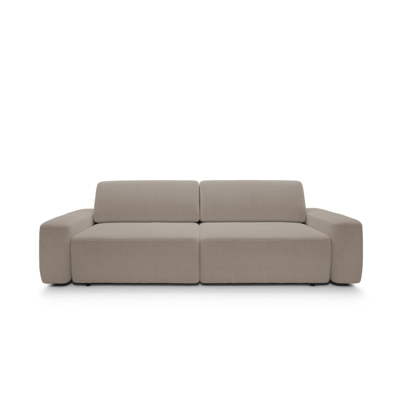 Sofa BOULI z funkcja spania i pojemnikiem CAPPUCINO RAVEN 34