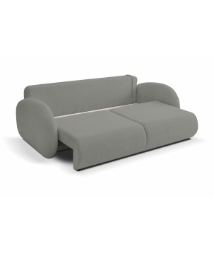 Sofa LOOP z funkcja spania i pojemnikiem CIEMNY SZARY RAVEN 07