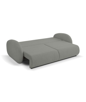 Sofa LOOP z funkcja spania i pojemnikiem CIEMNY SZARY RAVEN 07