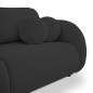 Sofa LOOP z funkcja spania i pojemnikiem CZARNY RAVEN 18