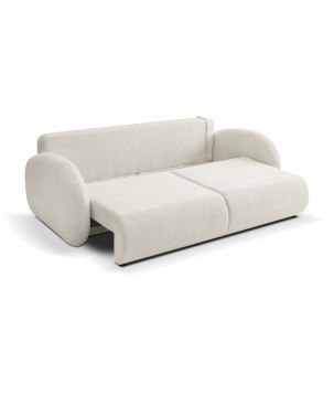 Sofa LOOP z funkcja spania i pojemnikiem BRUDNA BIEL RAVEN 22