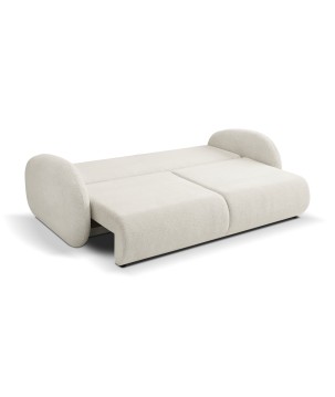 Sofa LOOP z funkcja spania i pojemnikiem BRUDNA BIEL RAVEN 22