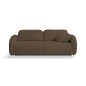 Sofa LOOP z funkcja spania i pojemnikiem BRĄZOWY RAVEN 45