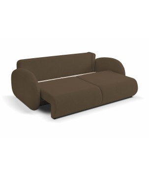 Sofa LOOP z funkcja spania i pojemnikiem BRĄZOWY RAVEN 45