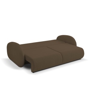 Sofa LOOP z funkcja spania i pojemnikiem BRĄZOWY RAVEN 45