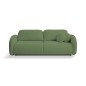Sofa LOOP z funkcja spania i pojemnikiem ZIELONY RAVEN 77