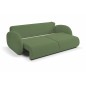Sofa LOOP z funkcja spania i pojemnikiem ZIELONY RAVEN 77