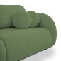Sofa LOOP z funkcja spania i pojemnikiem ZIELONY RAVEN 77