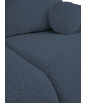 Sofa LOOP z funkcja spania i pojemnikiem NIEBIESKI RAVEN 86