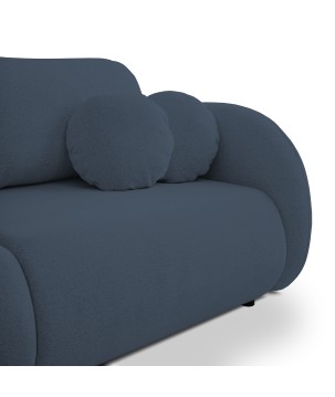 Sofa LOOP z funkcja spania i pojemnikiem NIEBIESKI RAVEN 86