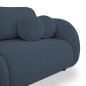 Sofa LOOP z funkcja spania i pojemnikiem NIEBIESKI RAVEN 86